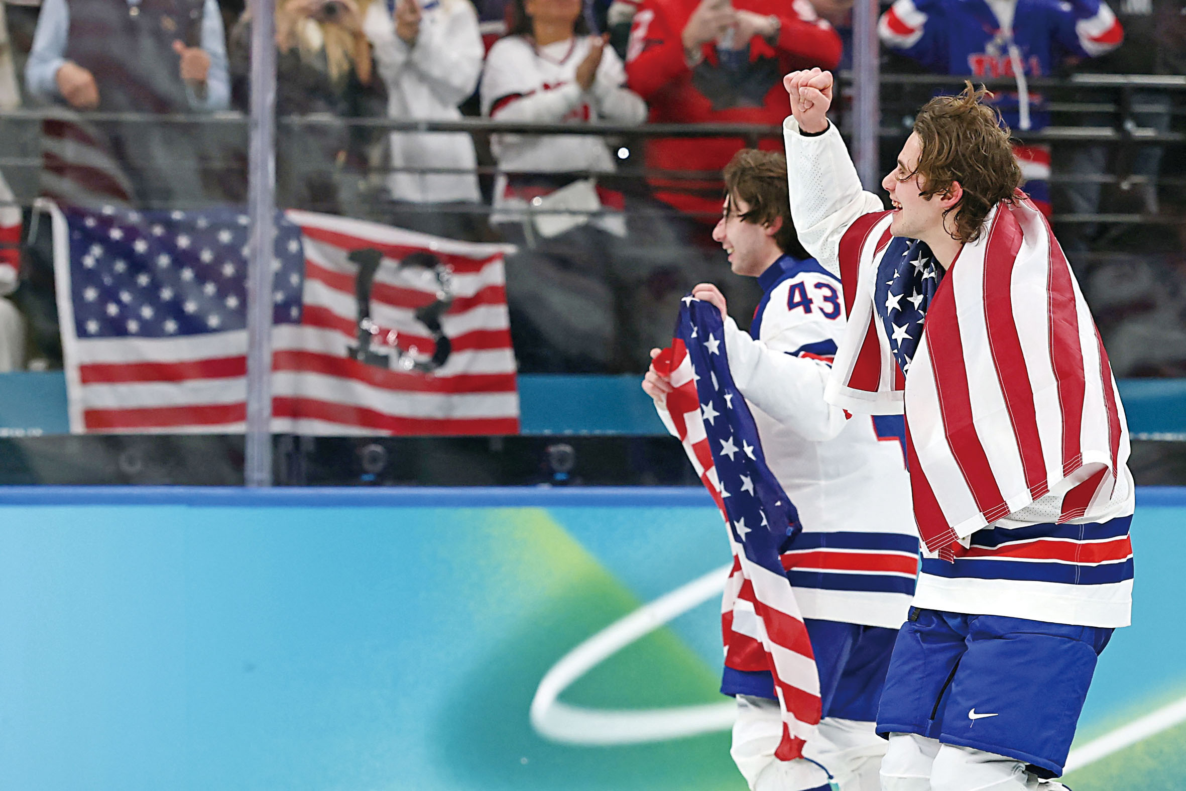 休斯兄弟是美國晉級並奪冠的功臣。路透社