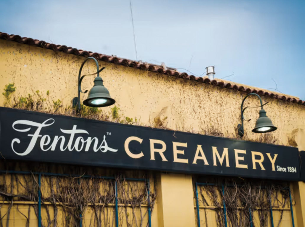Fentons Creamery在屋崙創立132年。Fentons Creamery