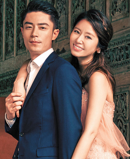 林心如與霍建華婚後依舊甜蜜。網上圖片