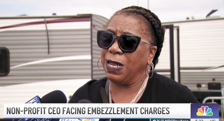 聯合民政服務委員會（UCHS）前執行長韋斯特布魯克被控挪用百萬元公帑。NBC電視畫面