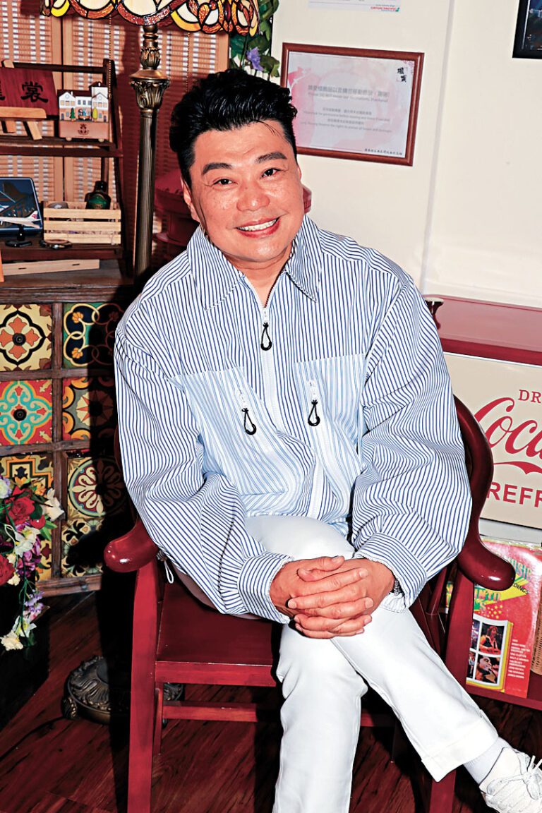 ■阮兆祥笑言封咪後現在很得閒，歡迎大家找他工作。