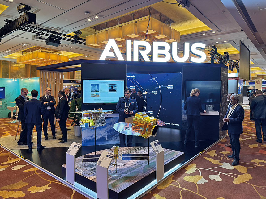 空巴近來接連獲得中國兩筆大訂單。資料圖片