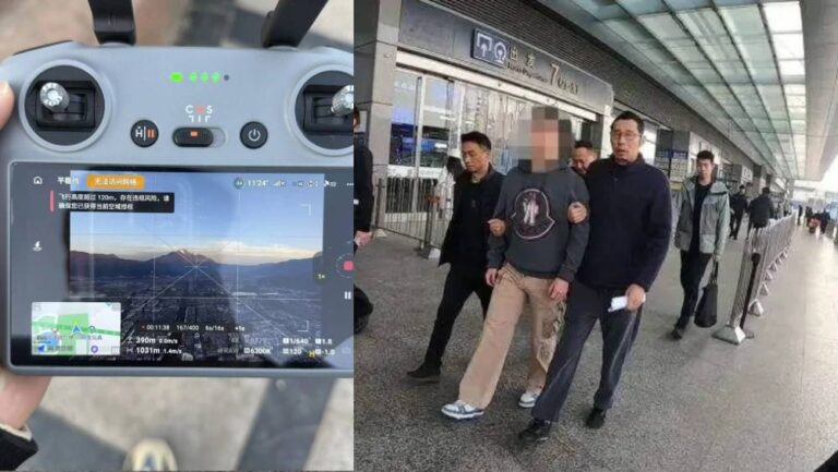 上海男子操控無人機超高違規飛行逾50次 涉危害民航安全被刑拘