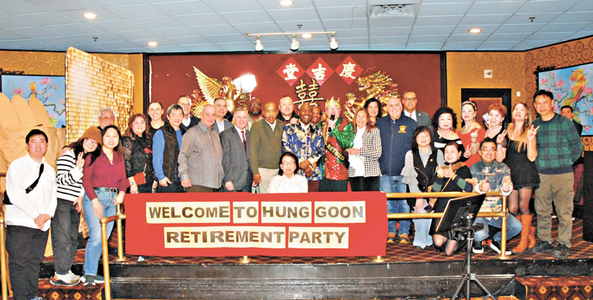 部分與會者合影。 主辦方提供