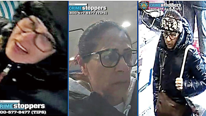 警方公佈嫌疑人圖像。