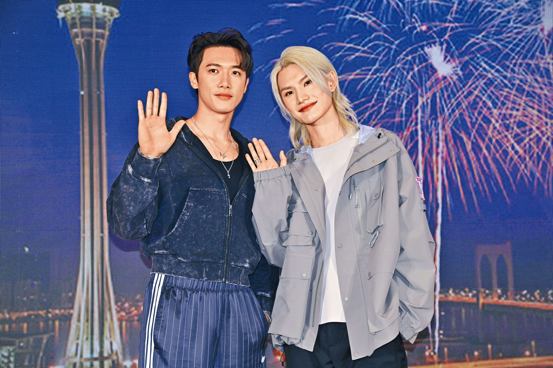 Stanley與Jeremy（右）無所不談。