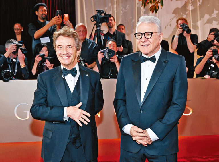 Martin（左）和史提夫的棟篤笑原定周五展開，已宣布取消。資料圖片