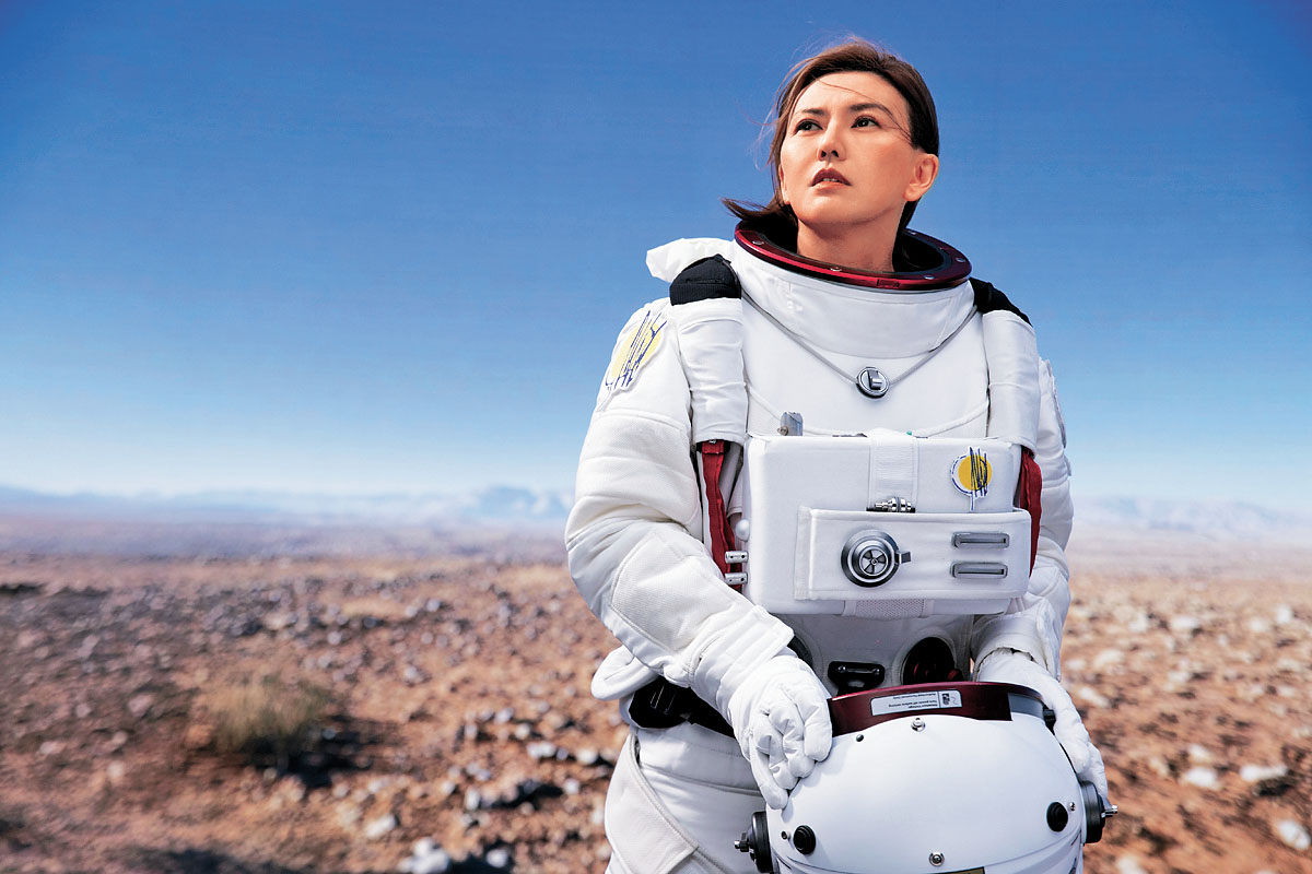 ■孫燕姿新歌封面化身為太空人，讓歌迷眼前一亮。