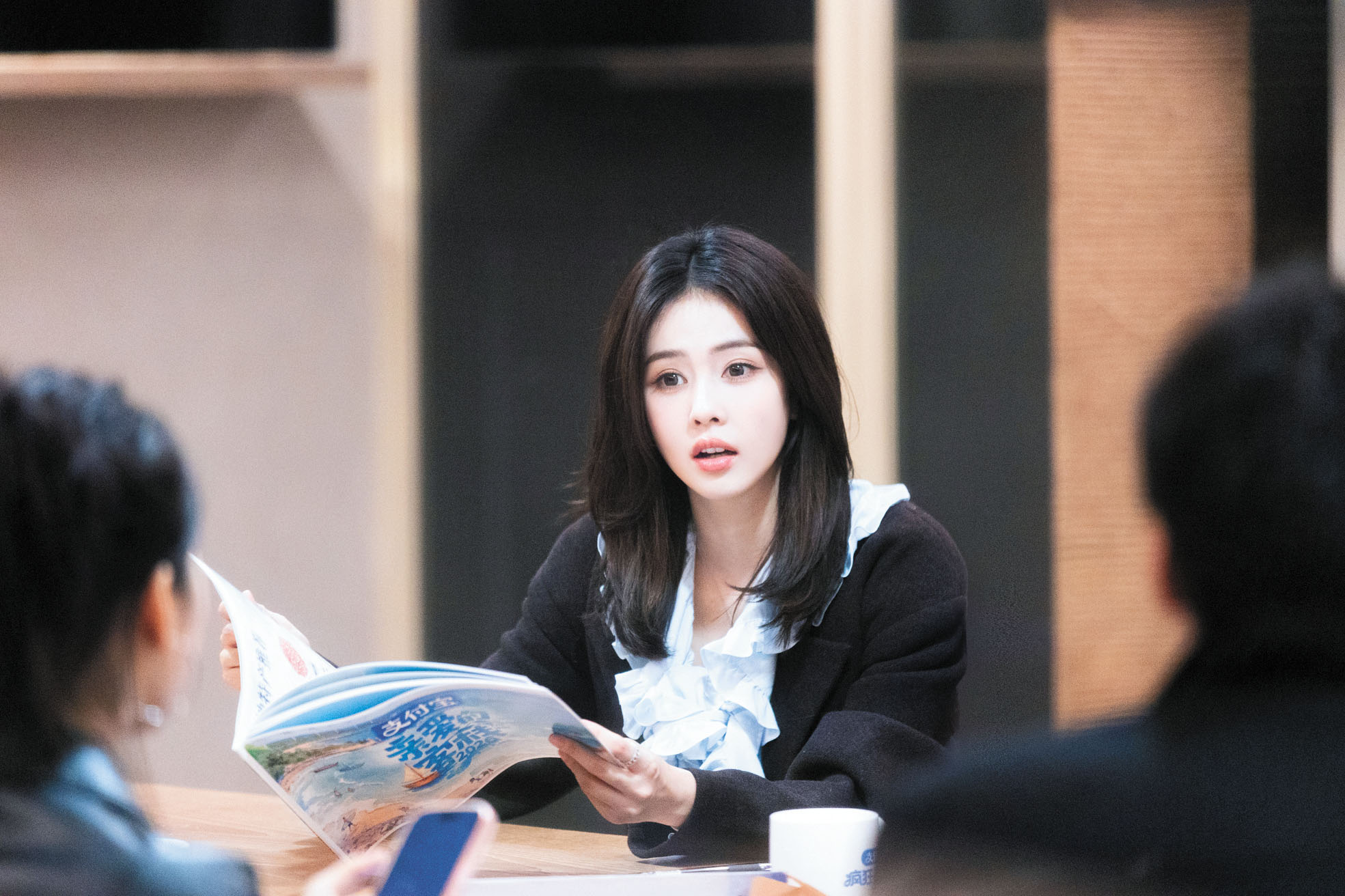 白鹿為人開朗隨和。網上圖片