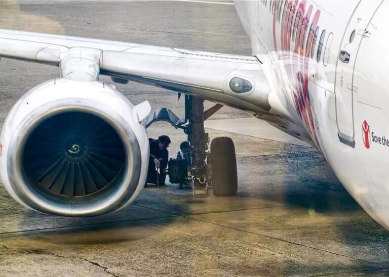 南韓廉航客機降落桃園機場輪胎飛脫事件　引至多班候降客機缺油求救