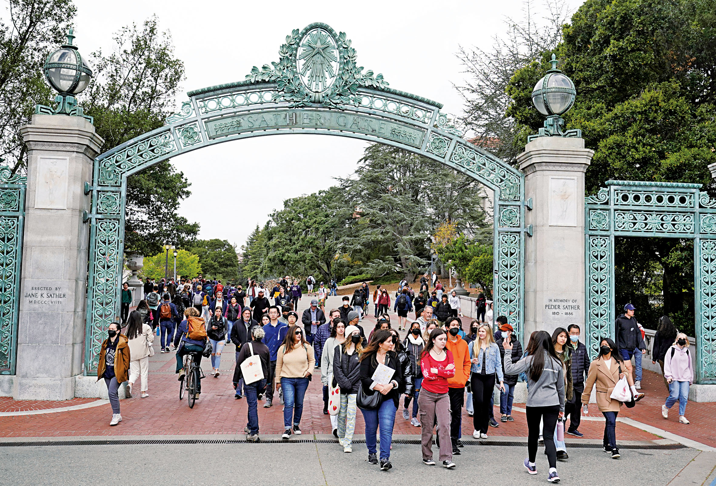 加大電腦科學主修人數減少,圖為柏克萊加大。美聯社資料圖