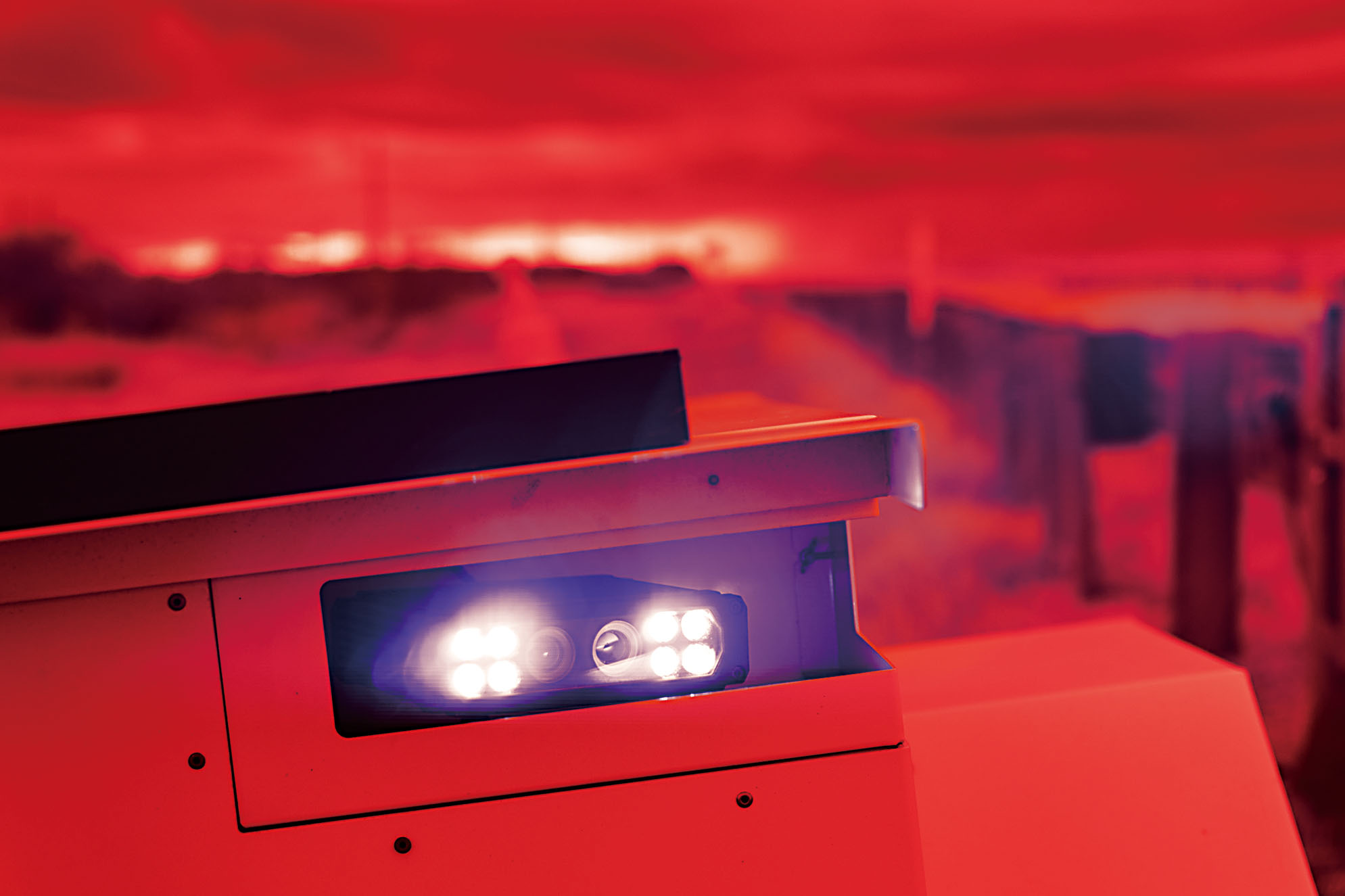 圖為自動車牌掃描器。美聯社資料圖片