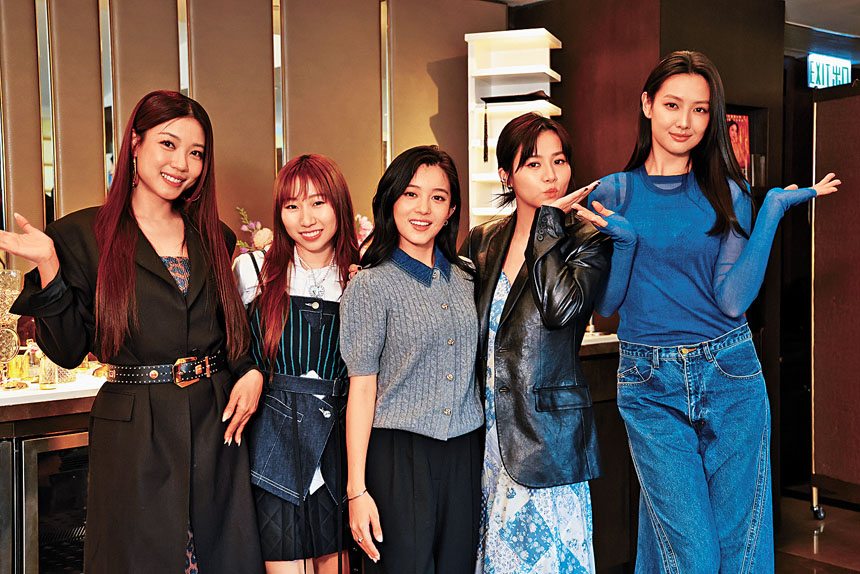 芯駖、麗英、林熙彤、楊偲泳、譚旻萱合作擦出火花。