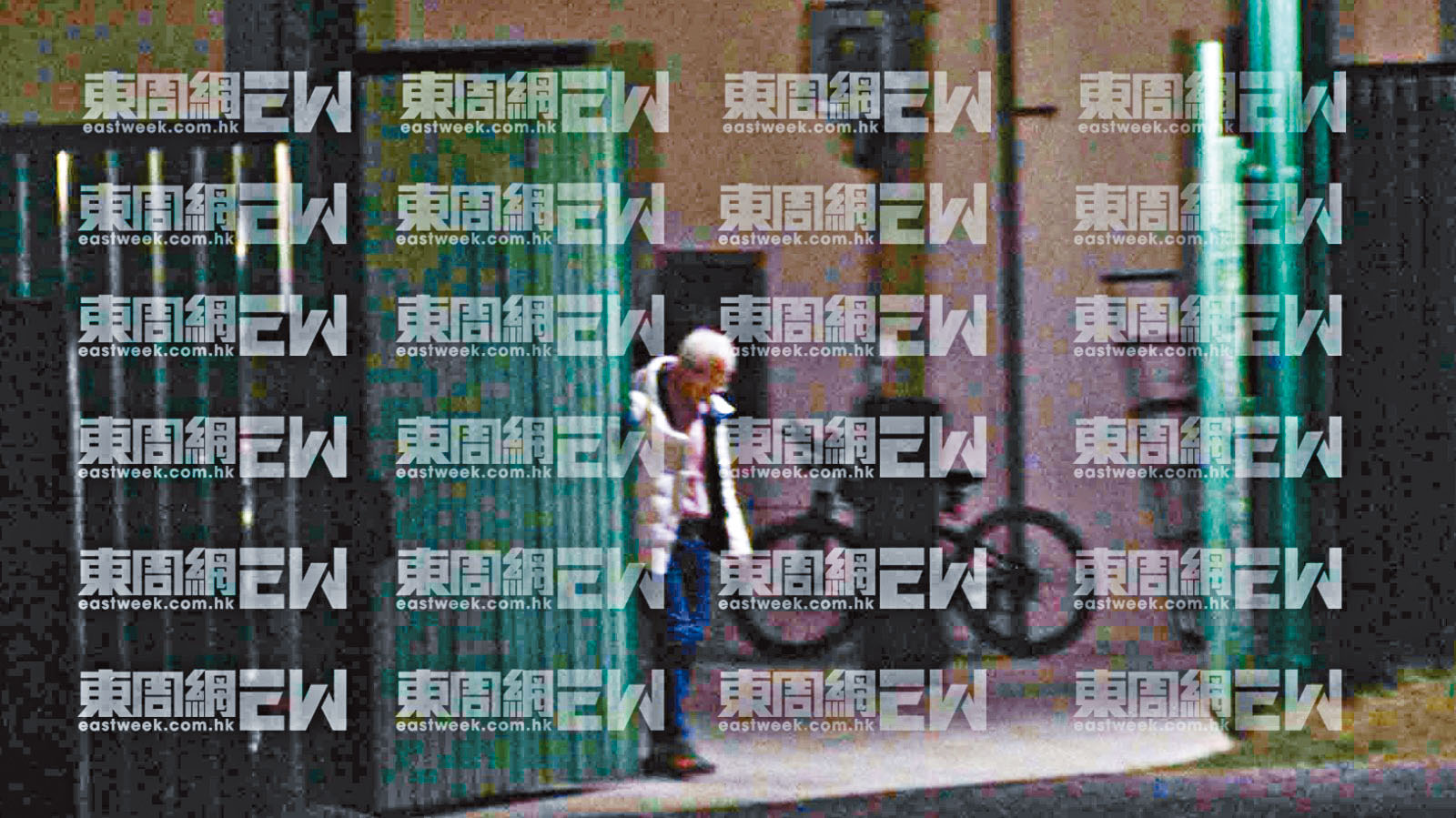 李龍基落寞現身「貨倉屋」。 《東周刊》圖片