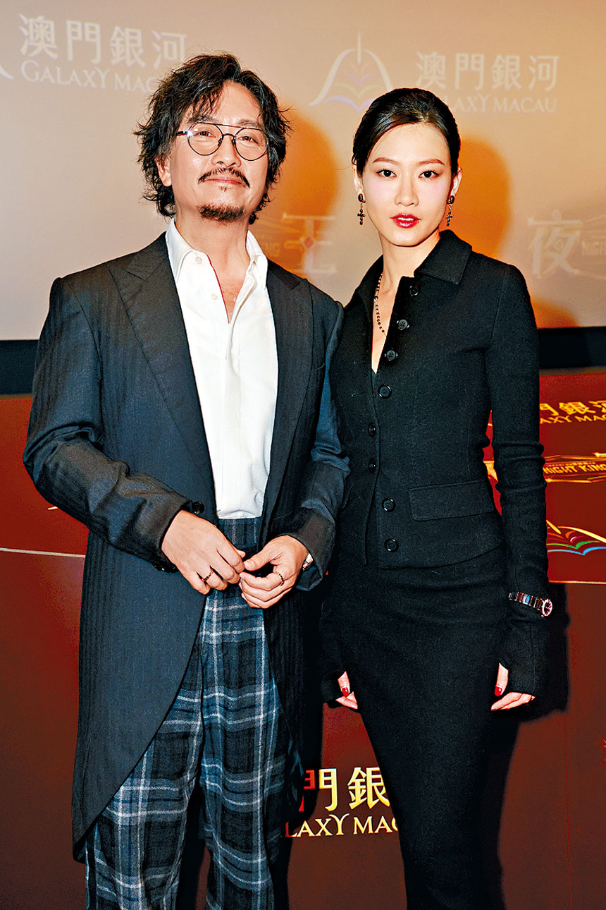 廖子妤笑稱同男神謝君豪合作,是前世的福報。