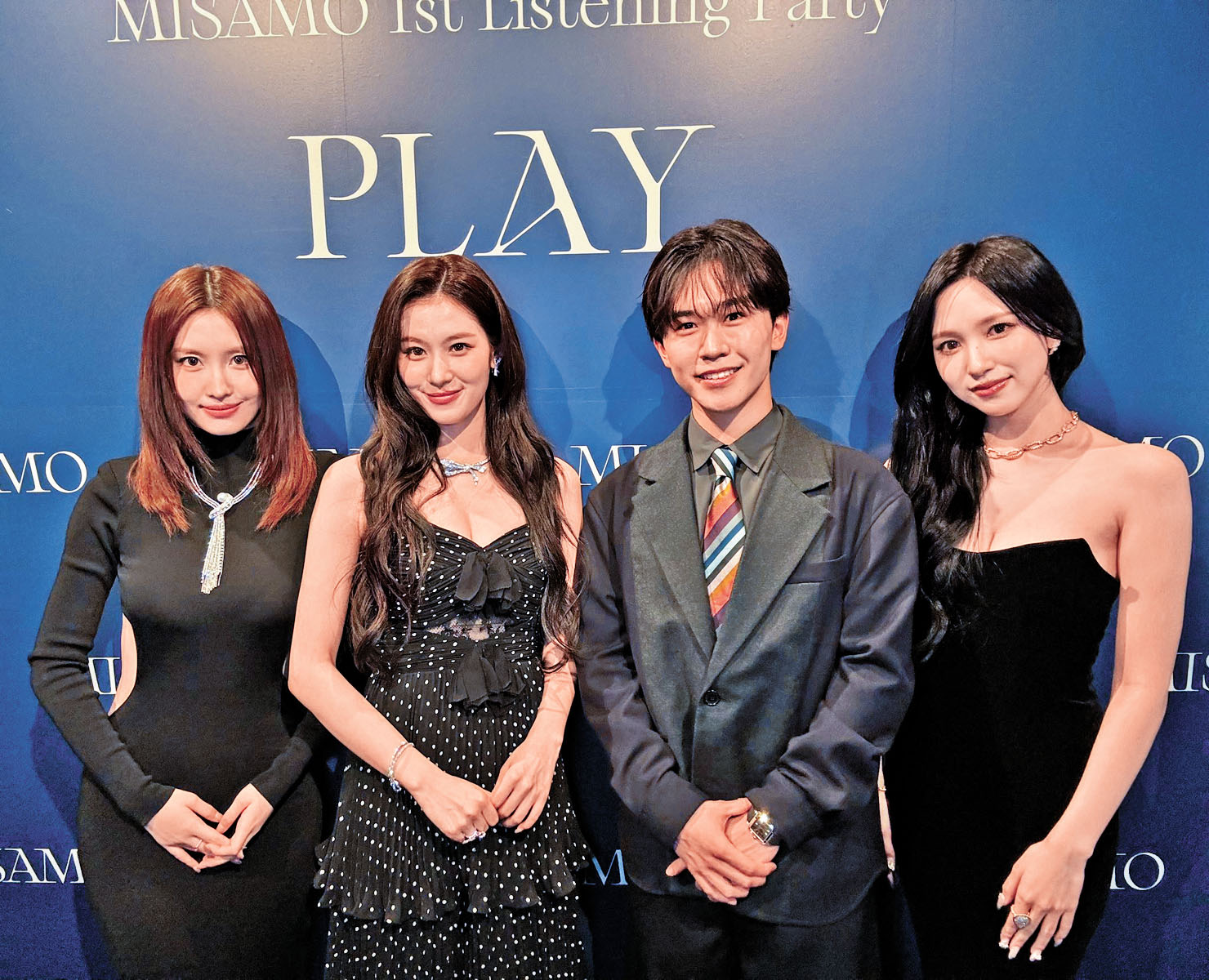 ■鈴木福現身撐MISAMO在東京舉行的新碟試聽會。