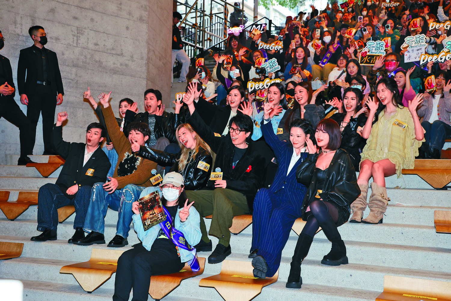 ■賀歲片《夜王》熱鬧宣傳，大家對票房都頗有信心。