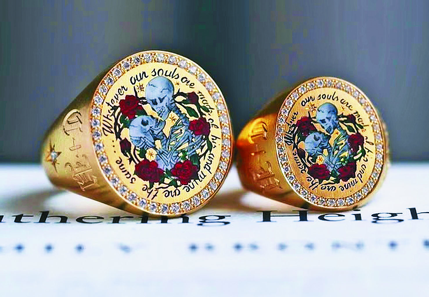 ■瑪歌更訂製了同款戒指給自己和Jacob,恍若情侶對戒。