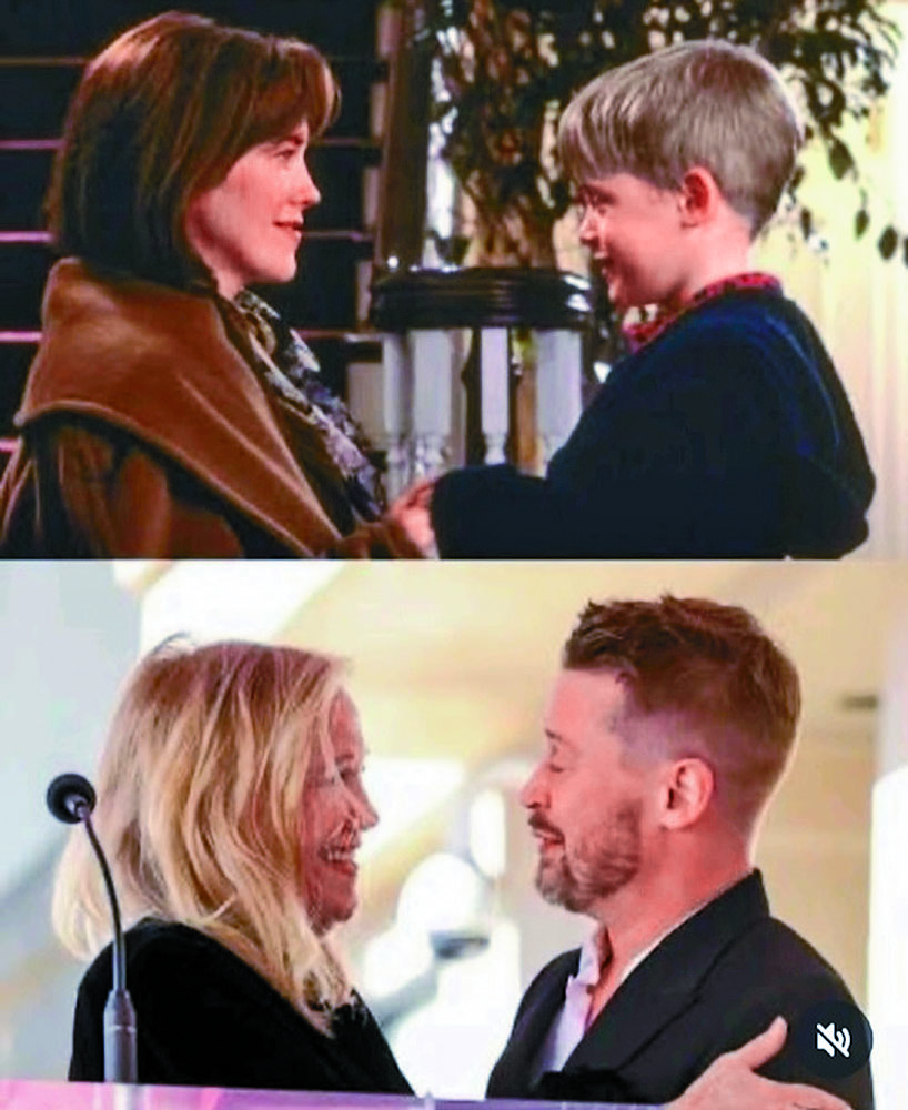 ■《寶貝智多星》麥哥里高堅晒合照，悼念「媽媽」Catherine。