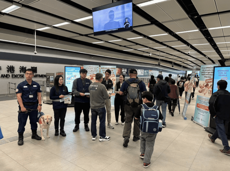 【農曆新年過關必讀】海關食安中心邊境派「錦囊」 提醒市民勿非法攜帶受規管食物