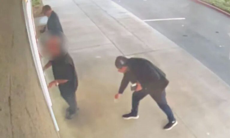 去年11月，幾名嫌犯盯上在橙縣提款的66歲男子，企圖分散注意力和竊盜。橙縣縣警局