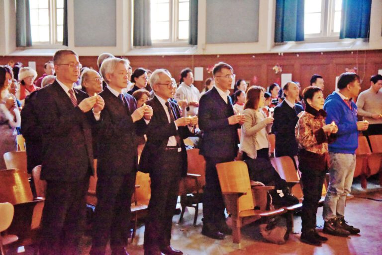 紐約慈濟舉辦歲末祝福活動，共迎農曆新年。 慈濟提供