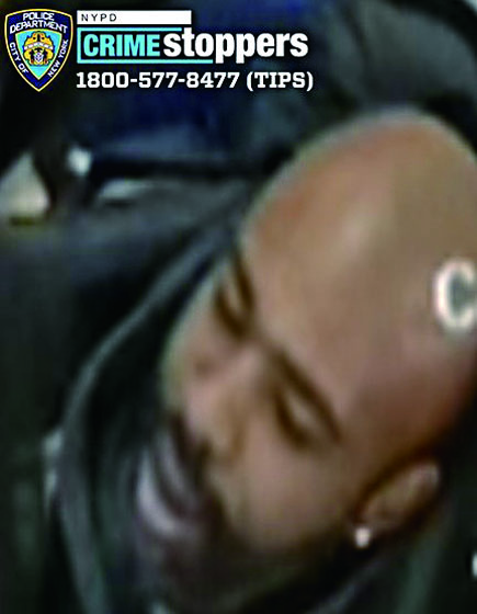 圖為涉案男嫌。   NYPD