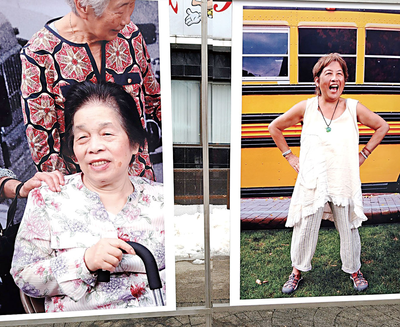 徐乙漾2025年拍攝的1975年抗議活動的參與者。