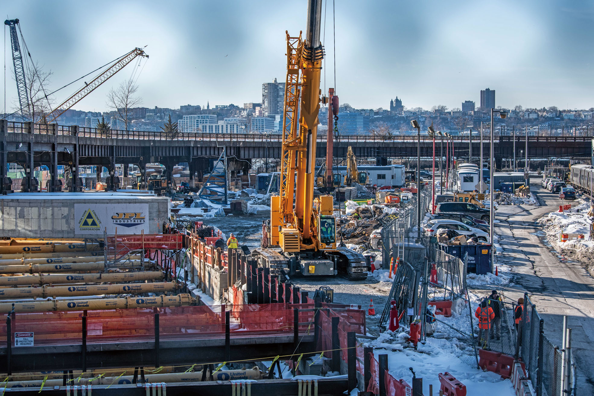 特朗普政府長期暫停撥款，Gateway工程於6日被迫全面停擺。Graham Dickie/紐約時報