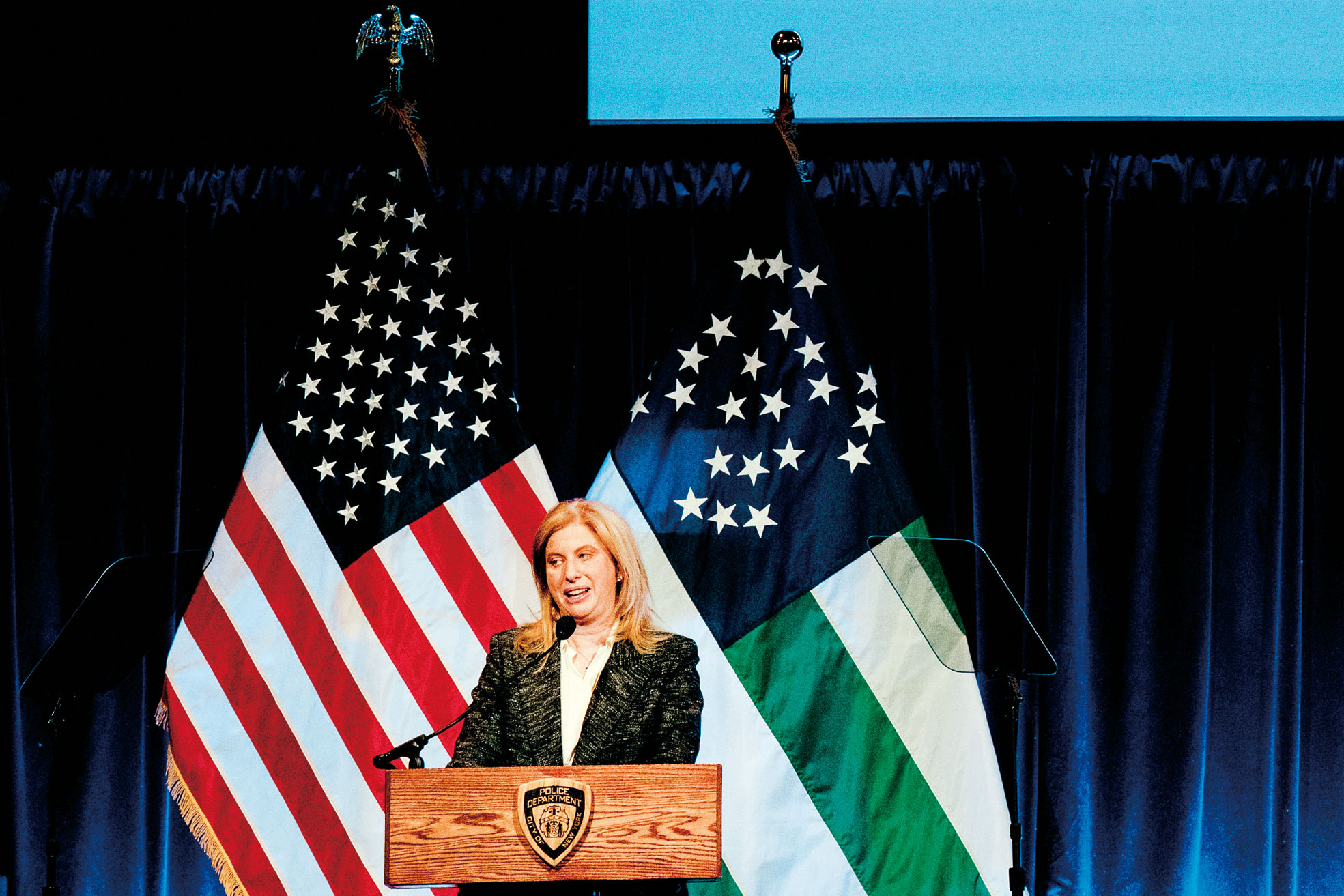 蒂施直言，無人機威脅讓她徹夜難眠。 Shuran Huang/紐約時報