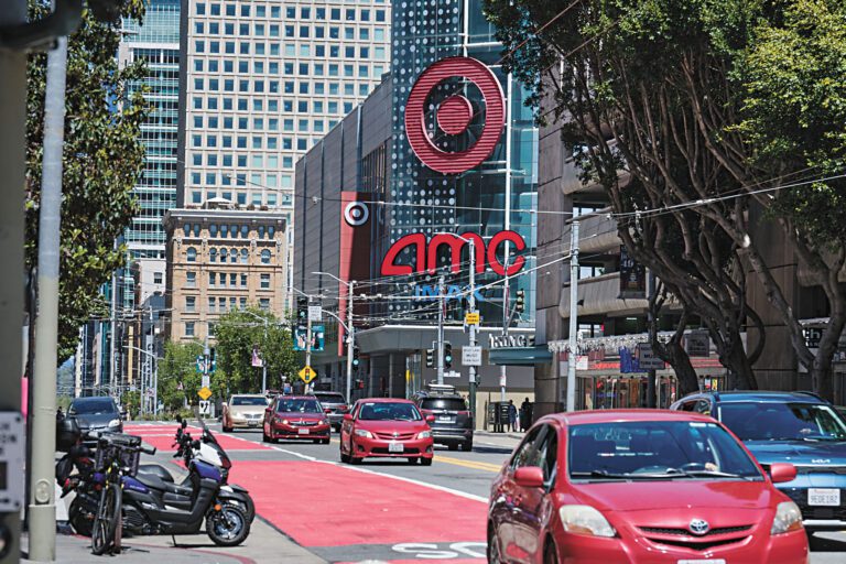 三藩市市中心「Metreon商場」。本報資料圖