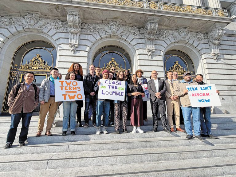 早前社區青年領袖發起支持該修憲提案集會。記者蘇婕雅攝