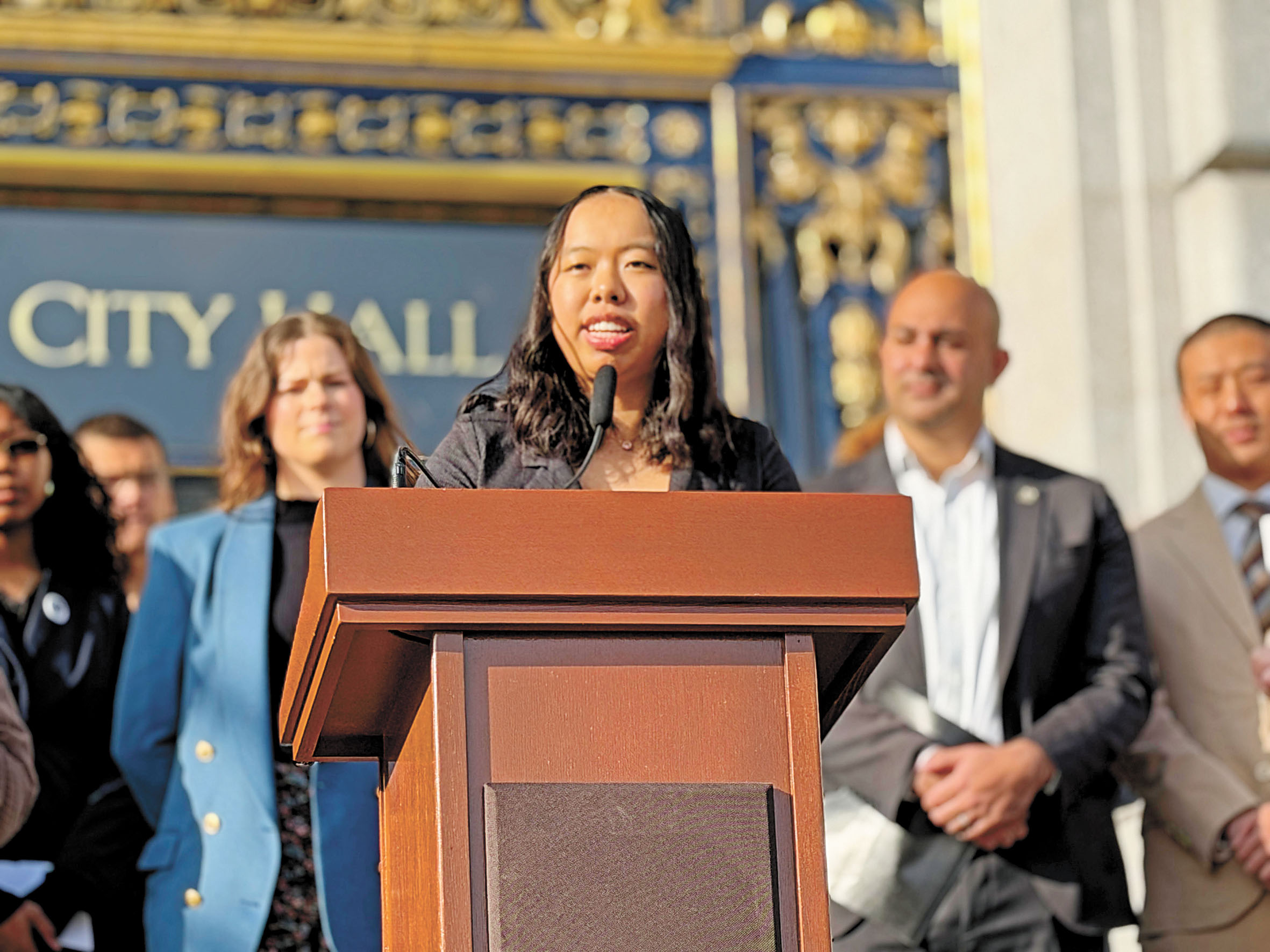 華裔青年領袖張可瑩指終身任期限制有助打破政治職位長期由少數人輪流掌控的現象,為年輕世代及新聲音創造實質參政機會。記者蘇婕雅攝