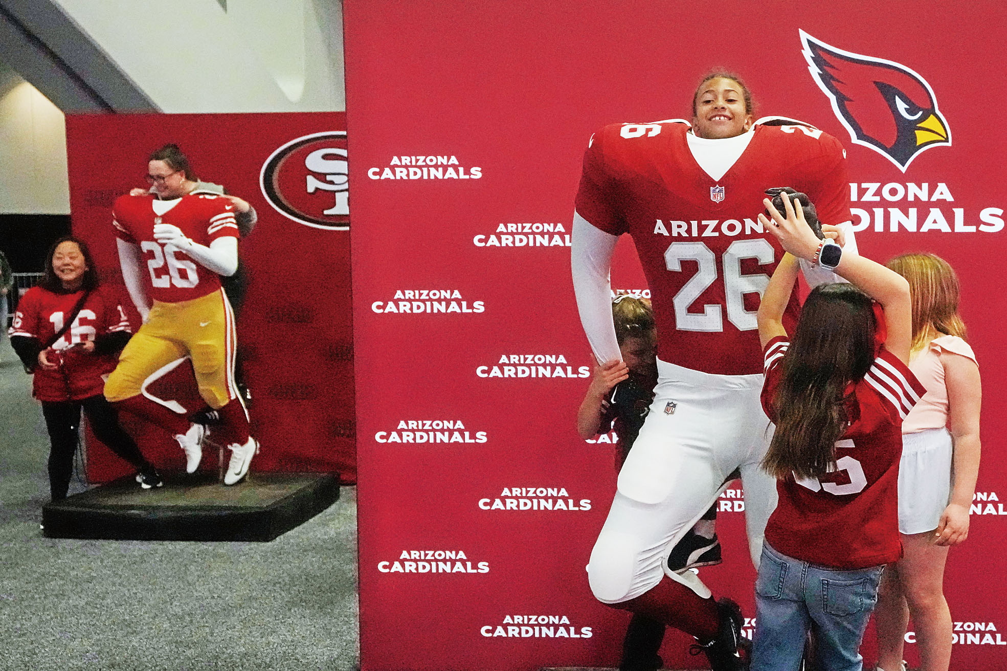 球迷湧入三藩市參加相關活動。美聯社資料圖