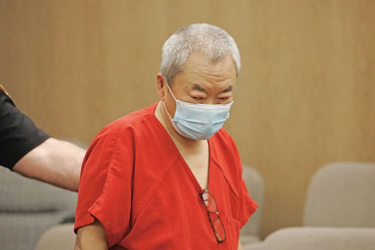 趙春利此前出庭。Dai Sugano/灣區新聞集團/美聯社資料圖