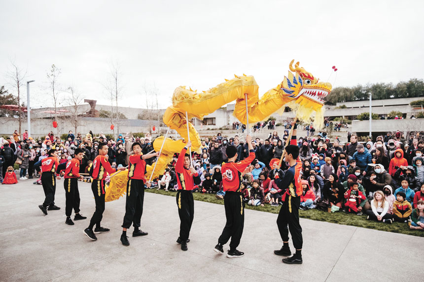 屋崙加州博物館將於2月21日舉行農曆新年慶祝活動，充滿傳統文化特色。Christine Cueto攝/屋崙加州博物館