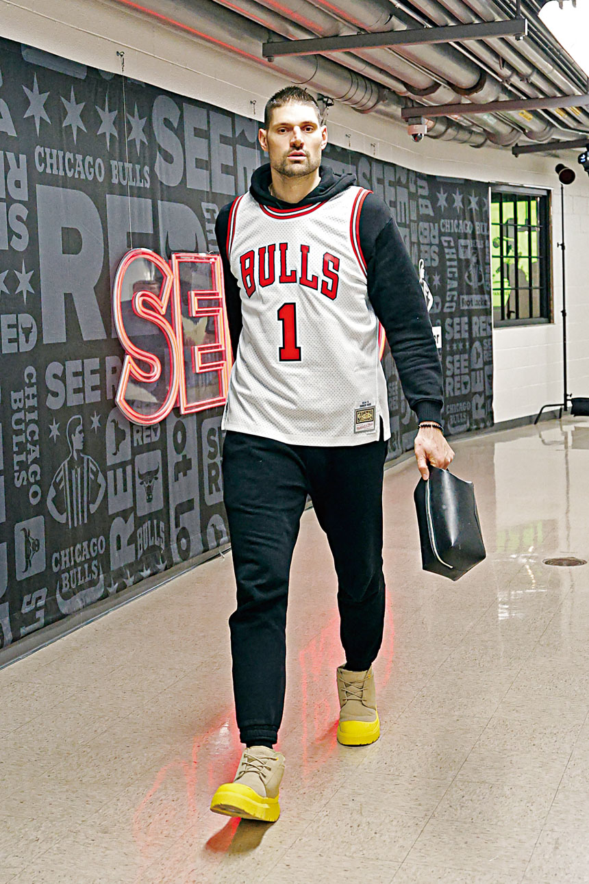 武切維奇效力公牛的日子結束了。路透社