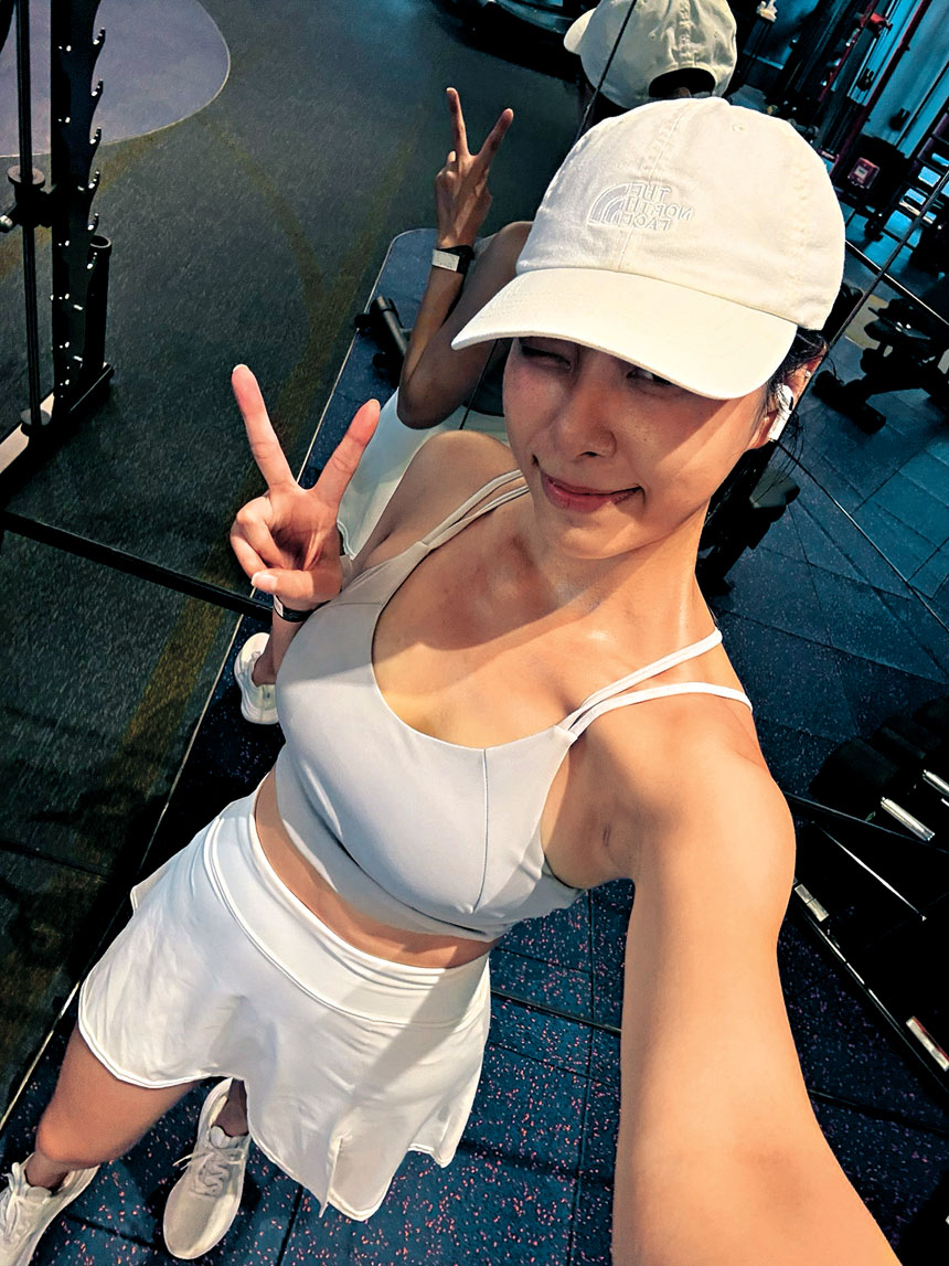 fit爆身材都付出不少努力。