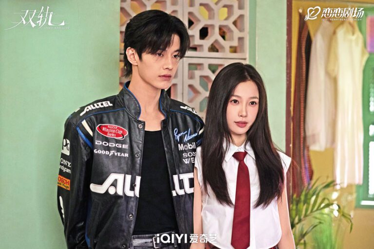 何與、虞書欣此前合作《雙軌》。網上圖片 .c2/.c3 虞書欣與何與將再次合作，圖為兩人的古裝扮相。網上圖片