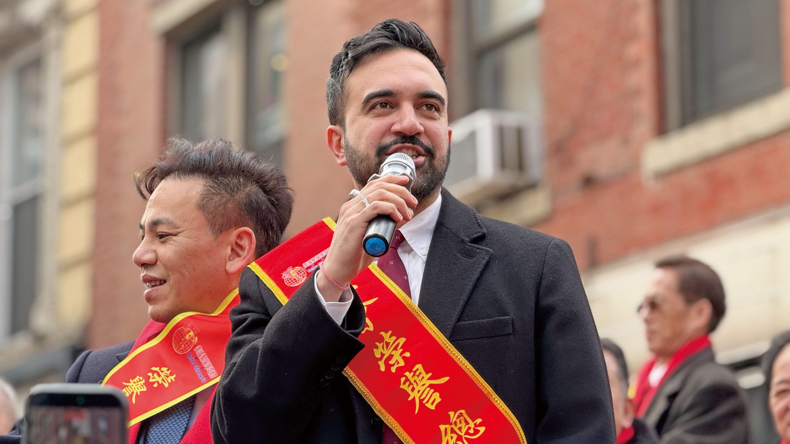 市長馬姆達尼在活動中致詞。