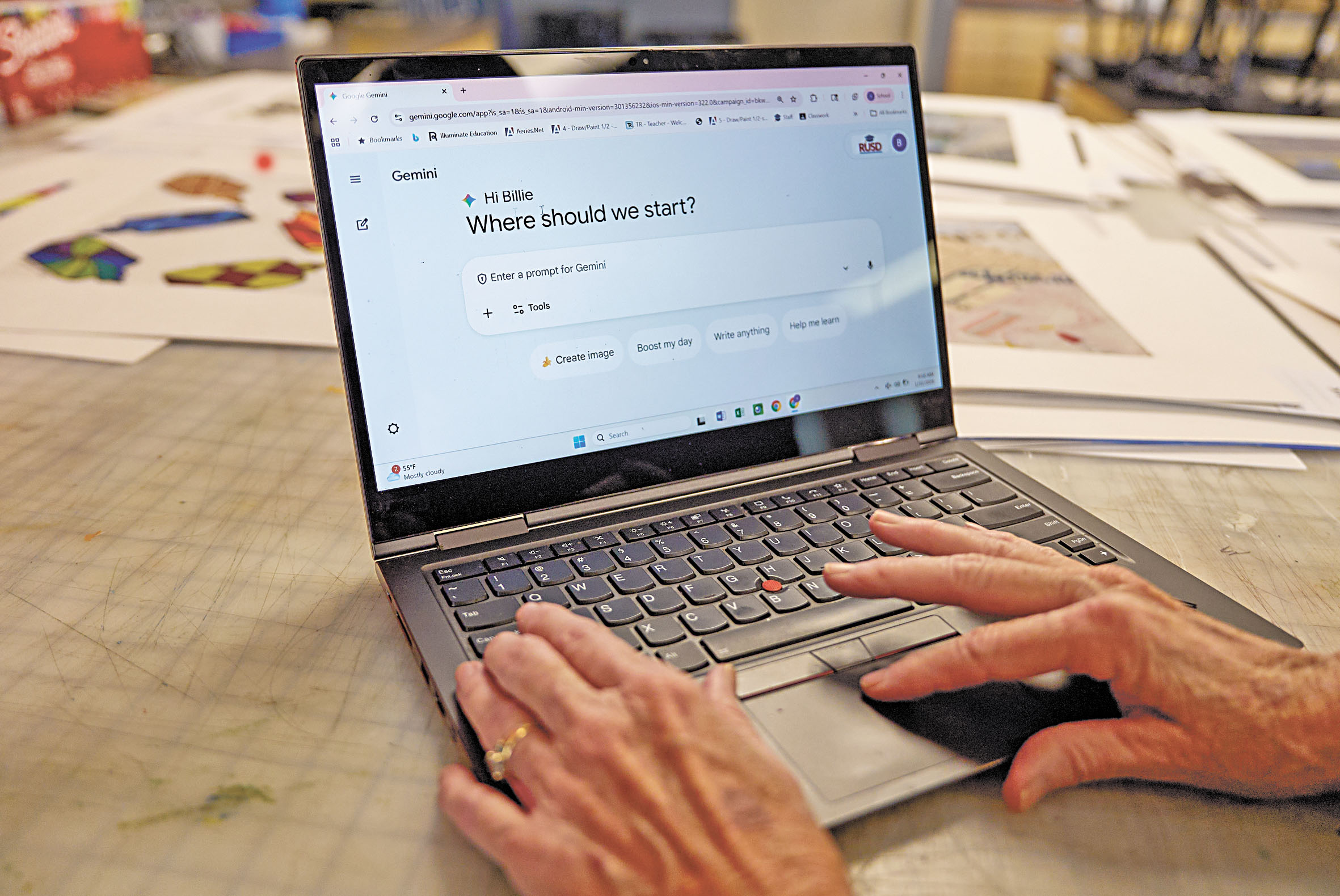 加州向全州學校發出關於如何安全使用AI的指引。美聯社