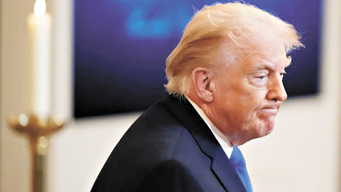 特朗普總統頸部出現紅斑，總統私人醫生週一(2日)作出回應。美聯社