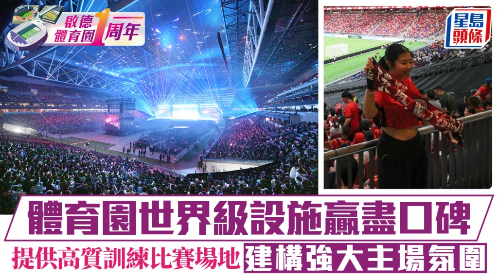 啟德體育園啟用一周年 世界級設施獲運動員高度評價 構建優質主場氛圍