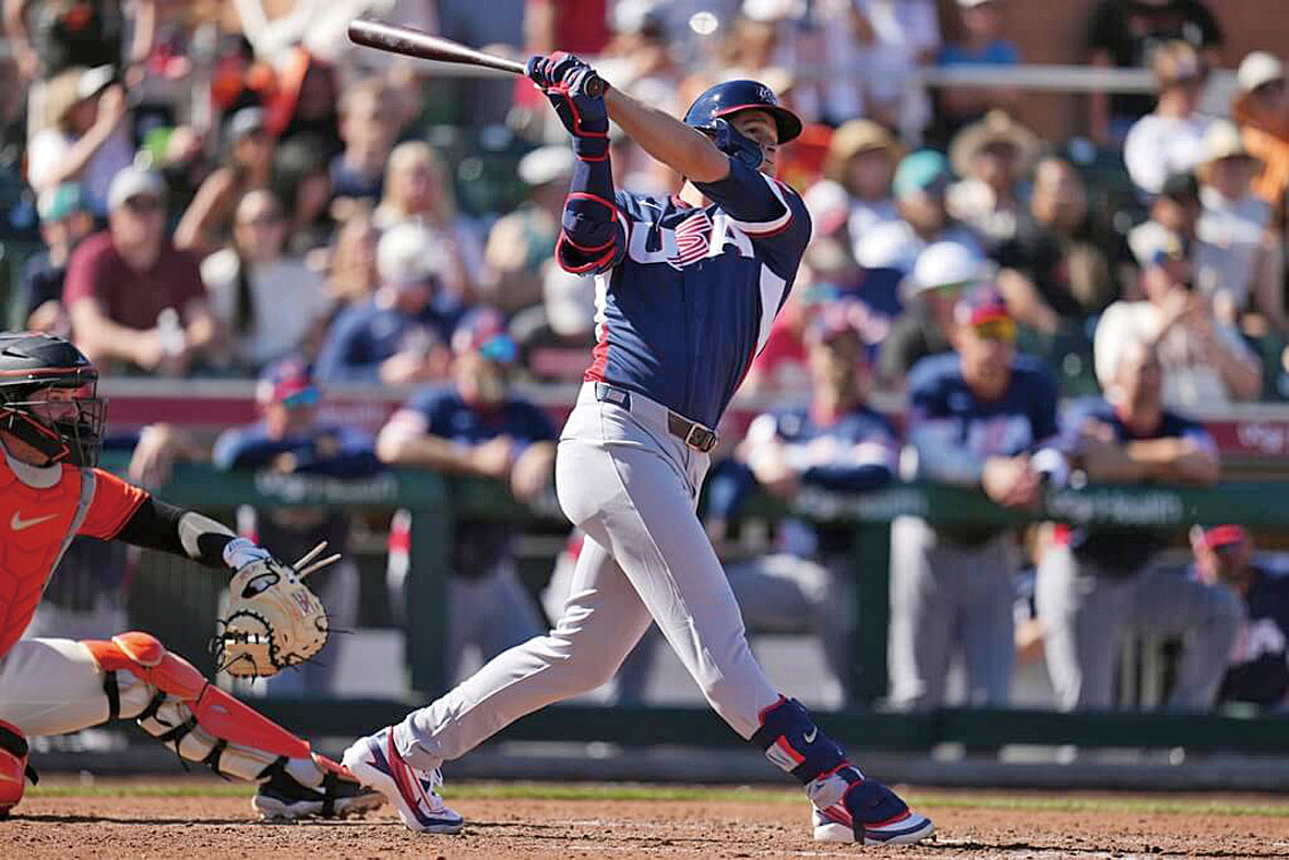 21歲新秀安東尼在熱身賽首戰就敲出全壘打，用表現證明實力。美聯社