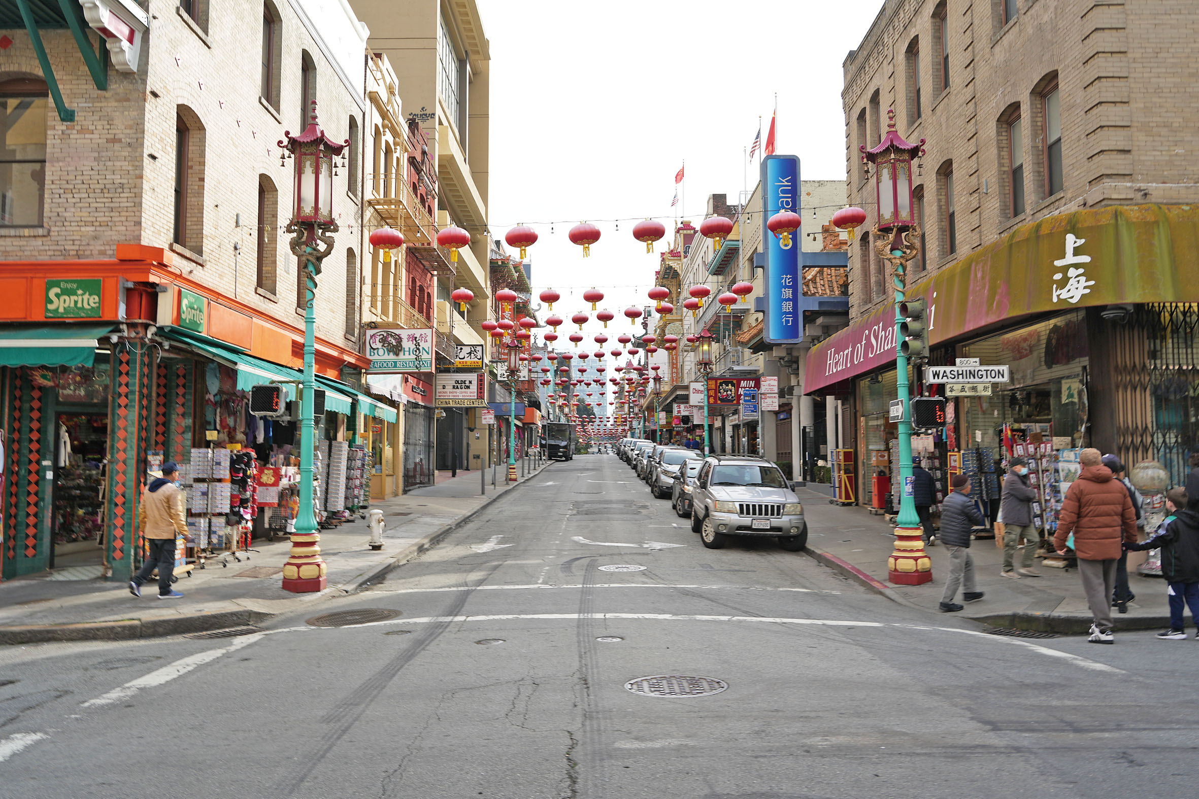 都板街是華埠核心商業與文化街區。記者黃偉江攝