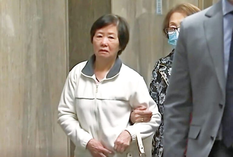 涉案華裔司機Mary Fong Lau之前到法院出庭。ABC7電視畫面