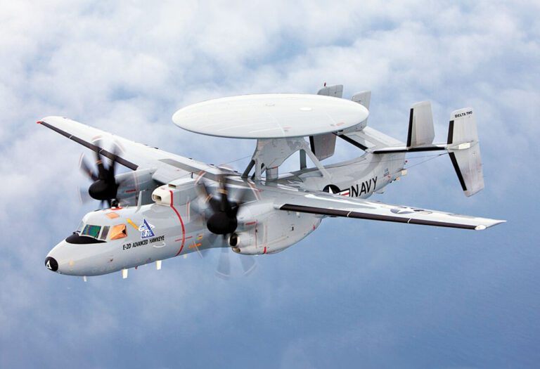 美軍E-2D「鷹眼」預警機在此次攻擊伊朗時，扮演制空角色。維基百科