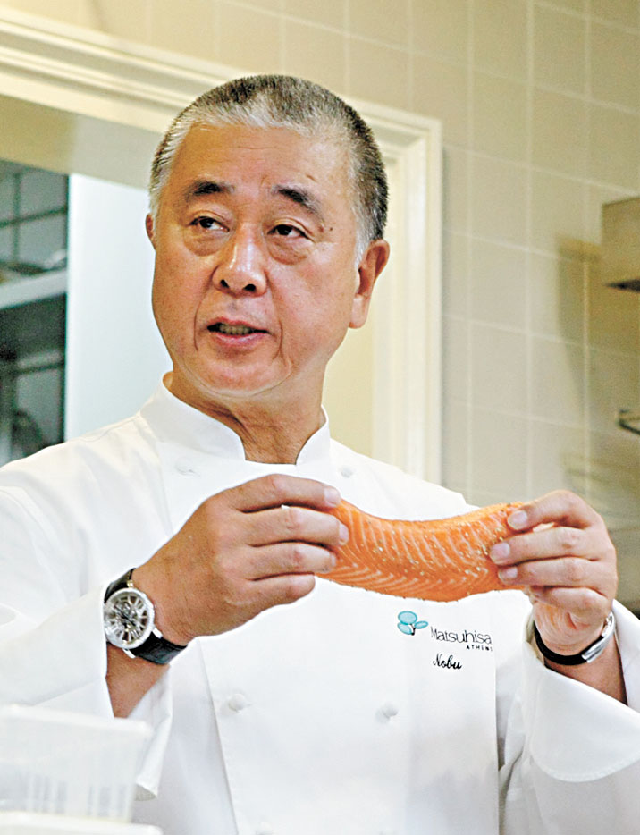 名廚松久信幸。美聯社資料圖片