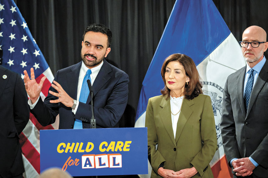 馬姆達尼頻頻向胡楚施壓要求「向富人徵稅」。 市長辦公室圖片