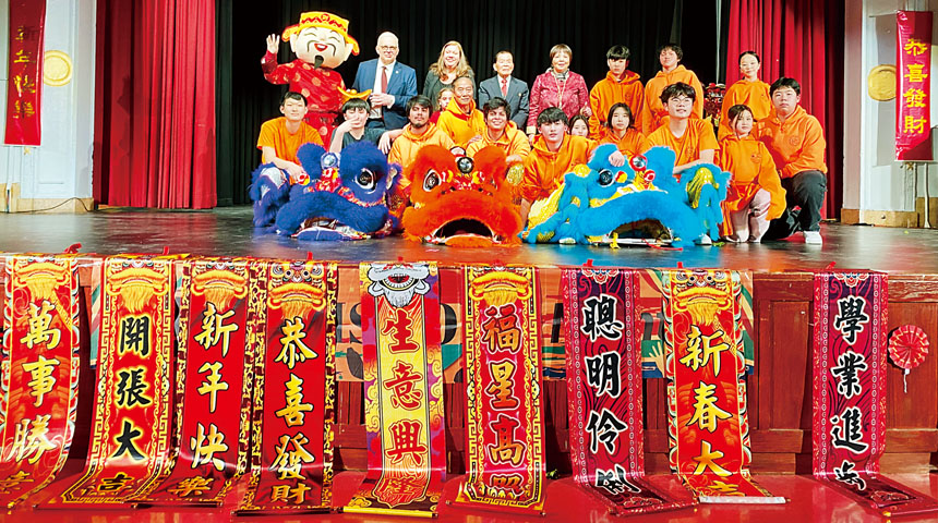 部分出席3日活動嘉賓合影。